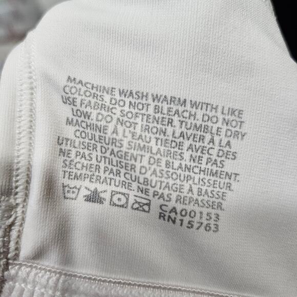 Champion Double Dry 1612 White Seamless Racerback Sports Bra Size 2XL - Picture 6 of 9